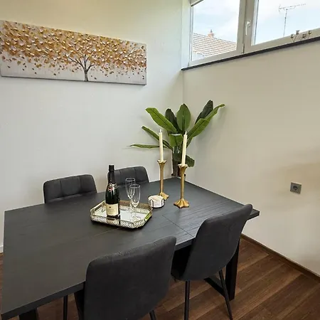 Apartman Privates Gaestehaus Mit Whirlpool - Garten - Bei Speyer Dudenhofen